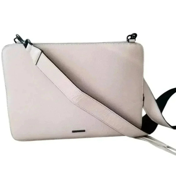 Rebecca Minkoff Handbags - Rebecca Minkoff Regan Sleeve Leather 13" MacBook/Laptop Bag w/ Strap Slim Pink